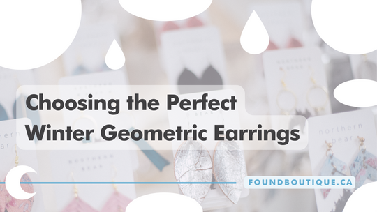 Winter Jewelry Recommendations: Choosing the Right Handcrafted Geometric Earrings for Your Winter Outfits and Occasions