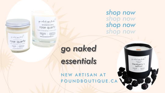 Featured image for the blog post introducing Go Naked Essentials at Found Boutique