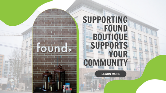 Your support to Found Boutique goes a long way!