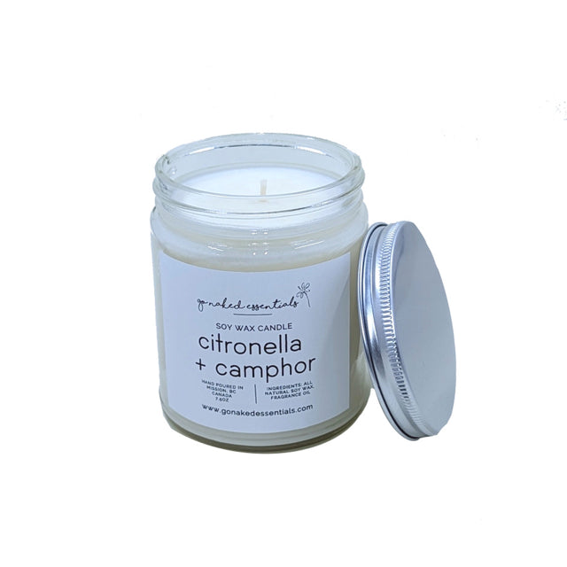 [Go Naked Essentials] Citronella + Camphor Candle